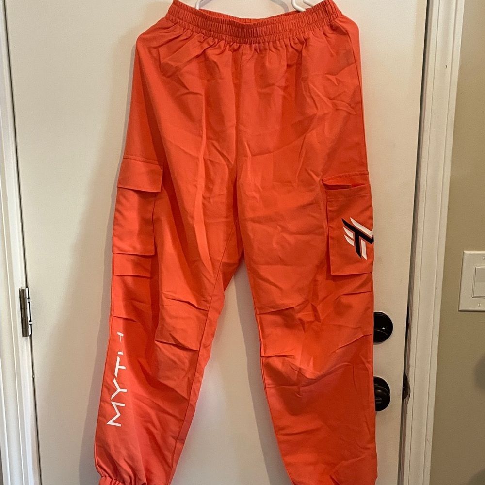 Orange MYTH Cargo Pants